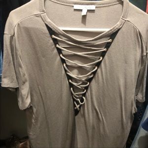 Express criss cross shirt 🎀